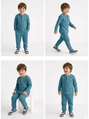 Beruflic 2-5 Yaş Armalı Fitilli Penye Çocuk Takımı