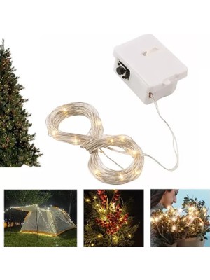 Pazarcan PM-29155 Pilli 4.5 Volt 3 Metre Gün Işığı Dekoratif Peri LED