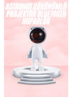 Najmaddin Gün Batımı Lambası Işık Arka Plan Projektör Sevimli Astronot Enerji Tasarruflu -Com