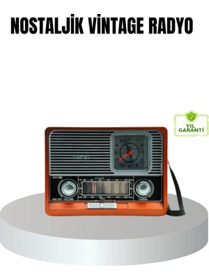 Najmaddin Vintage Radyo – Nostaljik Tasarım ve Modern Teknoloji Bir Arada -Com