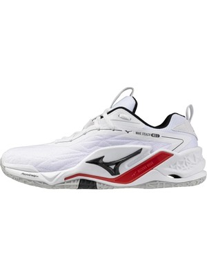 Mizuno Wave Stealth Neo 2 Erkek Hentbol Ayakkabısı Beyaz Hafif ve Esnek Taban Yapısı