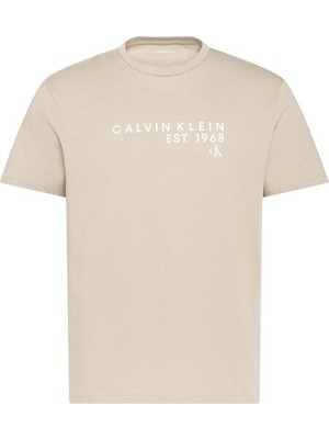 Calvin Klein Erkek Ss 30's Grafik Detaylı T-Shirt