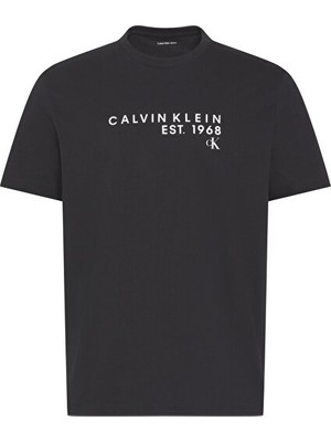 Calvin Klein Erkek Ss 30's Grafik Detaylı T-Shirt