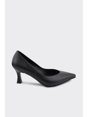 Derinet Topuklu Hakiki Deri Kadın Stiletto