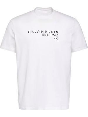 Calvin Klein Erkek Ss 30's Grafik Detaylı T-Shirt
