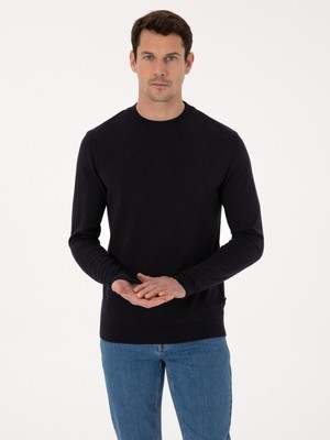 Cacharel Erkek Lacivert Slim Fit Kazak 50318950-VR033