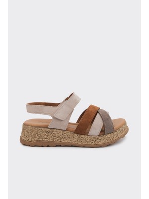 Derinet Bilekten Bantı Kadın Sandalet