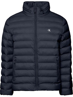 Calvin Klein Erkek Ls Naylon Hooded Puffer Ceket
