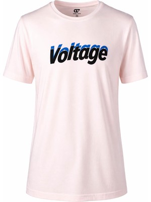 Trender 26Y595000009 Taş Erkek T-Shirt Voltage O Yaka