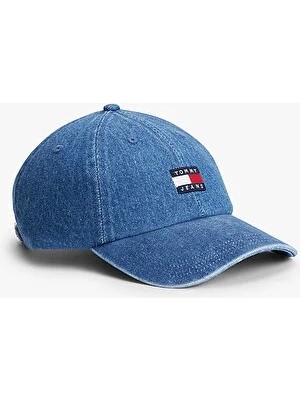 Tommy Hilfiger Tjm Erkek Heritage Denim Şapka