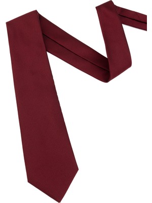Cacharel Erkek Bordo Mikro Desenli Kravat 50325345-900