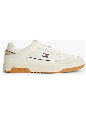 Tommy Hilfiger Tjm Erkek Pinperf Leather Basket Sneaker