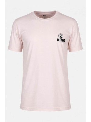 Trender 26Y595000003 Taş Erkek T-Shirt King O Yaka