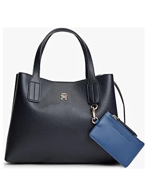 Tommy Hilfiger Th Kadın Icon Mini Satchel Çanta