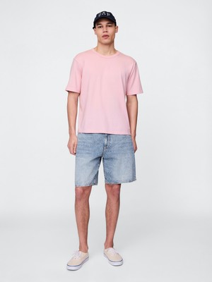 Gap Erkek Açık Mavi '90s Loose Denim Şort