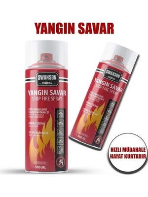 VeraGlobe Buğz Yangın Savar Tüpü Sprey