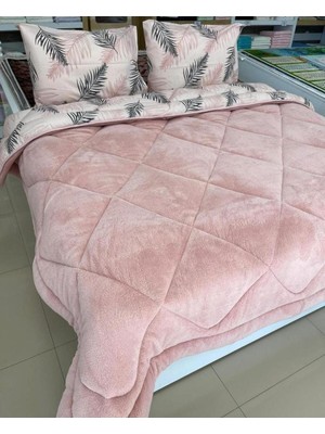 Delixa Arma Wellsoft Çift Kişilik Uyku Seti & Desenli Yorgan 195X215 & 2 Adet Yastık Kılıflı & Lastikli Çar