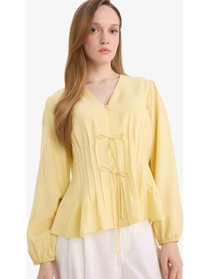 DeFacto Regular Fıt Uzun Kollu TUNIK G5134AX26SP