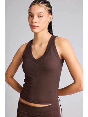 DeFacto Slim Fit V Yaka Modal Sporcu Atlet G6233AX26SM