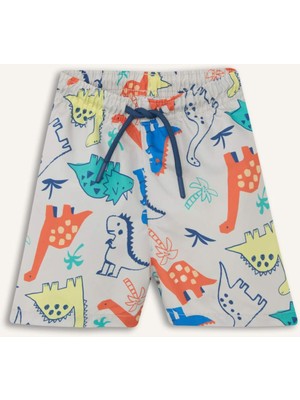 DeFacto Desenli Deniz Şortu Erkek BEBEK H1848A526HS