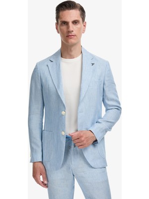 Cacharel Erkek Açık Mavi Slim Fit Ceket 50324476-VR003
