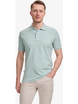 Pierre Cardin Erkek Mint Slim Fit Basic Tişört 50321128-VR152