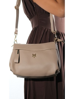 Luvi 1465 Vizon Cilt Kadın Çapraz Çanta