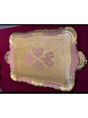 8 Kişilik Gül Ağacı Tepsi