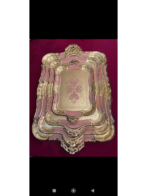 4'lü Gül Ağacı Tepsi