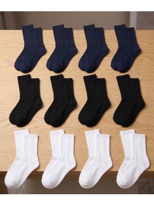 Bross Erkek Spor 12LI Soket Çorap Sürpriz Renk ONL-02762