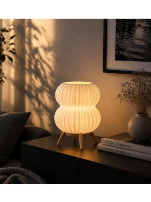 The Shogun Scandi Glow – Dekoratif Tripod Masa Lambası