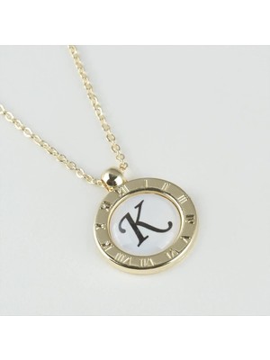 MidasTech Seri Sonu Harfli Kolye Nemere