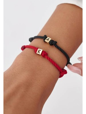 Wind Silver Küp Harf Bilekliği Seç 925 Ayar