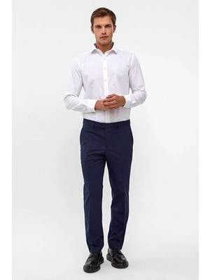Süvari Klasik Lacivert Erkek Pantolon PN1014400470