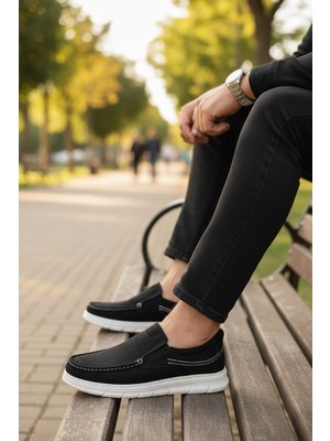 Enoch Soft-Walk Deri Serisi Premium Süet Dokulu Casual Ayakkabı