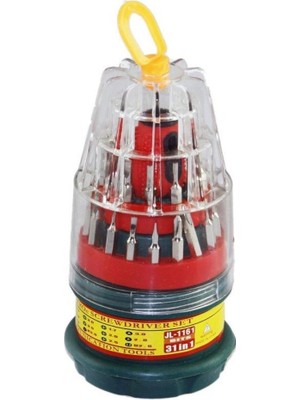 Büyük 31 Parça Hassas Tornavida Bits Uç Seti Yumurta Tornavida (5477) NFSM-RSGO3456