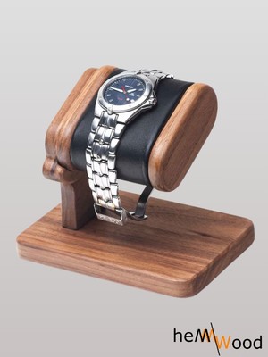 Hemm Wood | Hemm Unique Single Saat Standı | Saat ,Bileklik, Taki Sergileme Unitesi– İpeksi Mat Vernikli