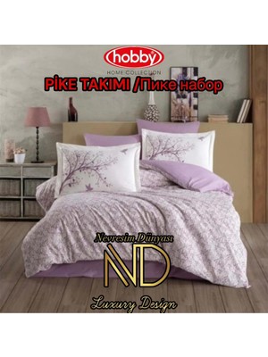 Poplin Pike Takımı Tek Kişilik Arianna Mürdüm