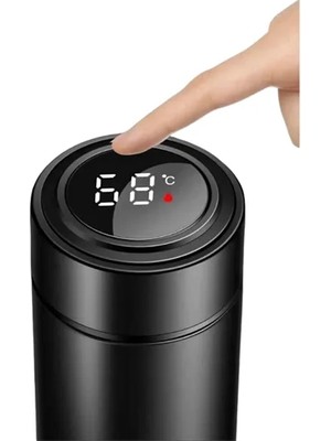 Mrt Teknik Uzun Süre Isı Koruma Sağlayan Dijital Göstergeli Termos