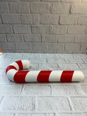 Mrt Teknik Yılbaşı Temalı Dekoratif Şeker Biblo Sıcak Salon Aksesuarı 13X34 cm