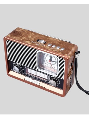 Mrt Teknik Dekoratif Vintage Radyo – Klasik Görünüm, Modern Fonksiyon ve Uzun Ömürlü Kullanım