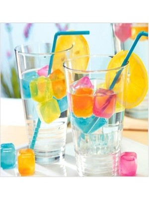 Serinletici Rengarenk Buz Küpleri 20 Adet