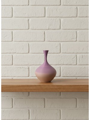 Mini Rainbow Dekoratif Vazo 8 cm Renk Geçişli Tasarım