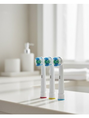 Yumuşak Kıllı Elektrikli Fırçası Yedek Başlık Seti 4’lü