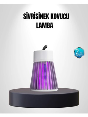 2000 Mah Şarjlı Sivrisinek Kovucu Lamba – Kimyasalsız, Güvenli Taşınabilir