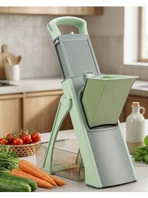 Kompakt Katlanabilir Paslanmaz Çelik Mutfak Rendesi