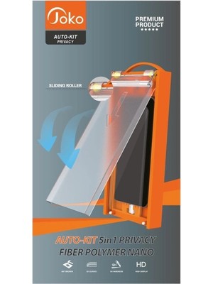 Moresun Buğz Joko Samsung Galaxy Note 20 Ultra Autokit 5in1 Fiber Hayalet Polymer Nano Ekran Koruyucu