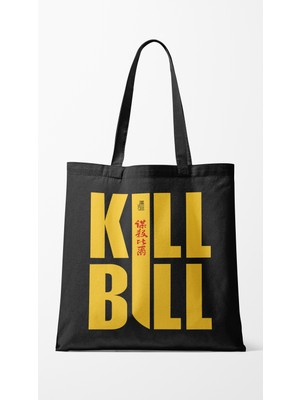 Inkd Sanatsal Gabardin Bez Çanta – Kill Bill Tasarım - 35X40