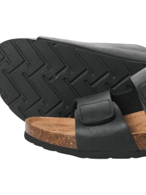 Jack & Jones Erkek Terlik 12292047 Jfwbrunswıck Pu Strap Sandal