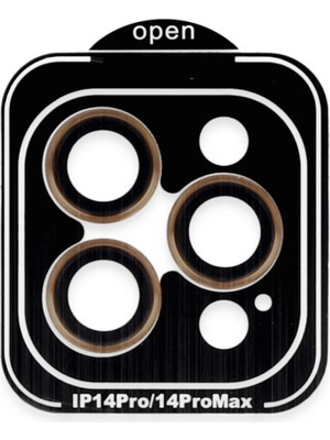 Moresun Buğz Joko  Iphone 15 Pro Max Pvd Metal Kamera Lens - Turuncu